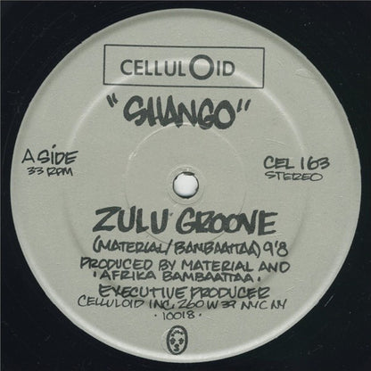 Shango : Zulu Groove (12", RE, HRM)