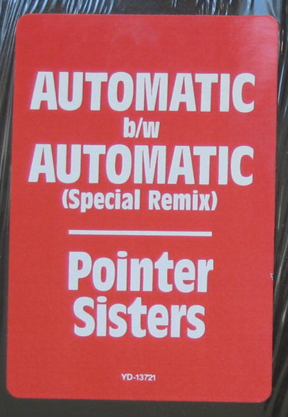 Pointer Sisters : Automatic (12", Single)
