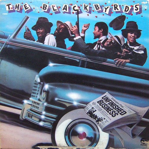 The Blackbyrds : Unfinished Business (LP, Album, Pit)