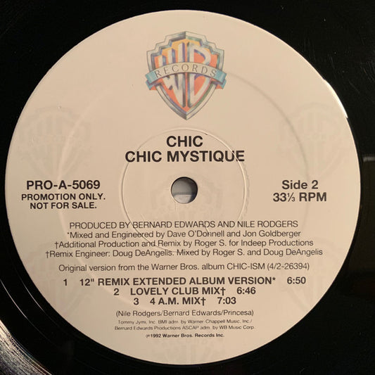 Chic : Chic Mystique (12", Promo)