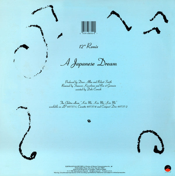 The Cure : Why Can't I Be You? (12" Remix) (12", Single, Blu)