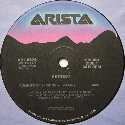 Exposé : Come Go With Me (12")