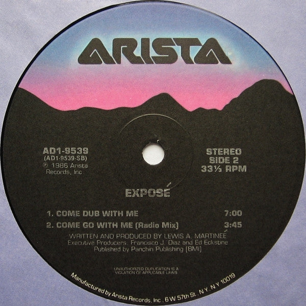 Exposé : Come Go With Me (12")