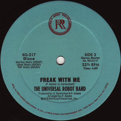 The Universal Robot Band : Freak With Me (12")