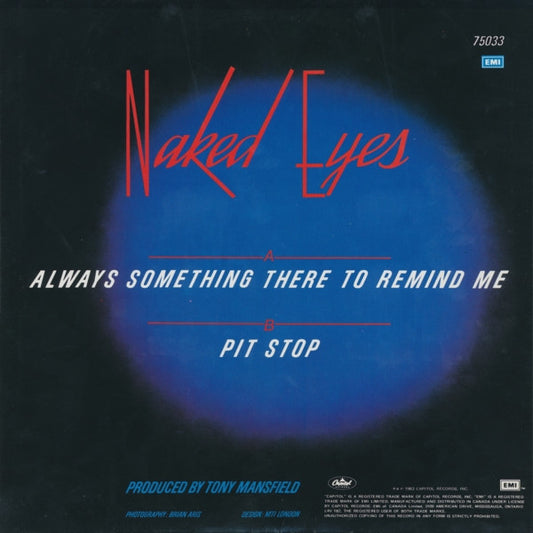 Naked Eyes : Always Something There To Remind Me (12")