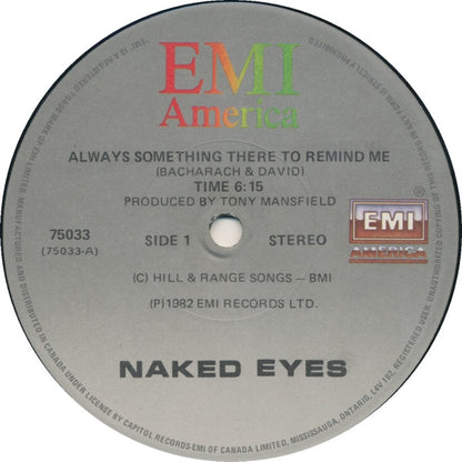Naked Eyes : Always Something There To Remind Me (12")