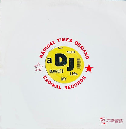 ColdJam Featuring Grace (4) : Last Night A DJ Saved My Life (12")