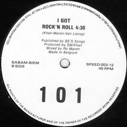 101 : Just As Long As I Got You - House Mix (12")