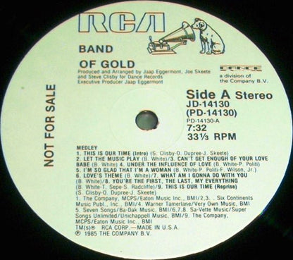 Band Of Gold : This Is Our Time (12", Promo)