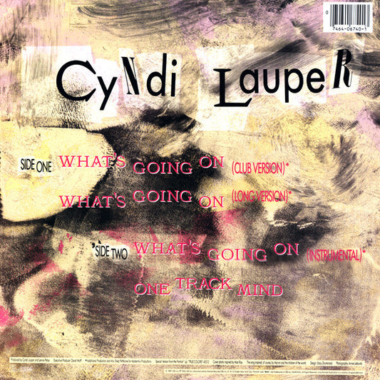 Cyndi Lauper : What's Going On (12")