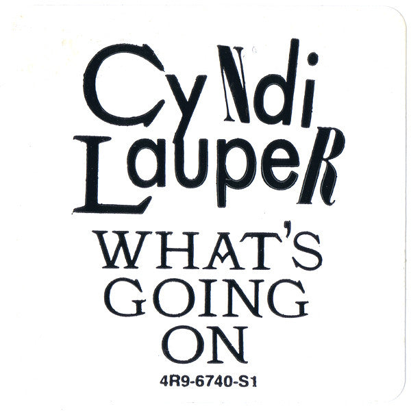 Cyndi Lauper : What's Going On (12")