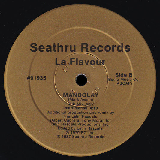 La Flavour : Mandolay (12", Gol)