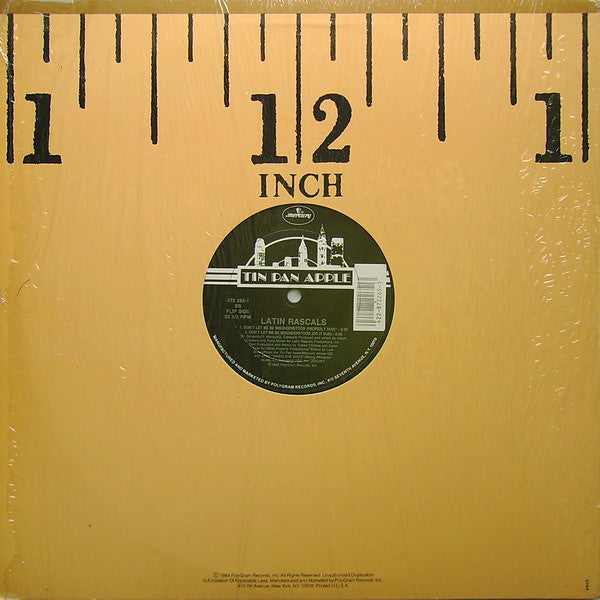 The Latin Rascals : Don't Let Me Be Misunderstood (12", Car)