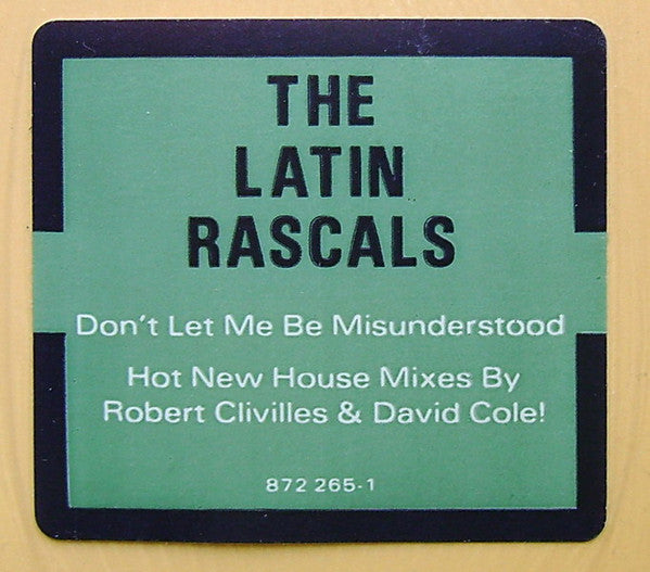 The Latin Rascals : Don't Let Me Be Misunderstood (12", Car)