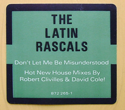 The Latin Rascals : Don't Let Me Be Misunderstood (12", Car)