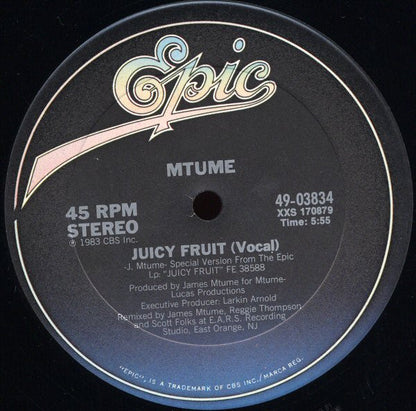 Mtume : Juicy Fruit (12")