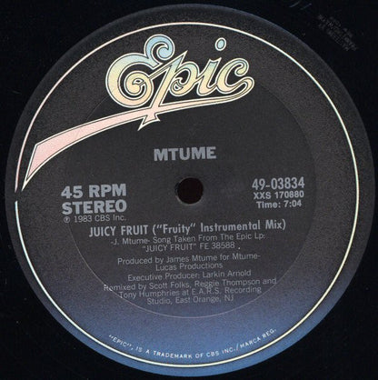 Mtume : Juicy Fruit (12")