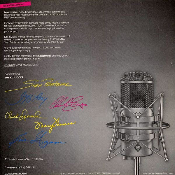 Various : 98.7 Kiss FM Presents Shep Pettibone's Mastermixes (2xLP, Comp)