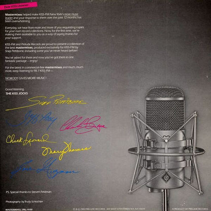 Various : 98.7 Kiss FM Presents Shep Pettibone's Mastermixes (2xLP, Comp)