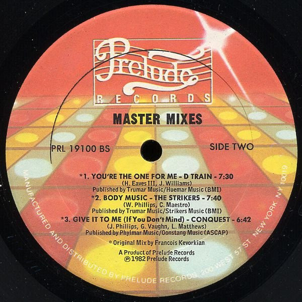 Various : 98.7 Kiss FM Presents Shep Pettibone's Mastermixes (2xLP, Comp)