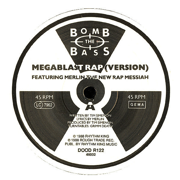 Bomb The Bass : Megablast Rap (12")