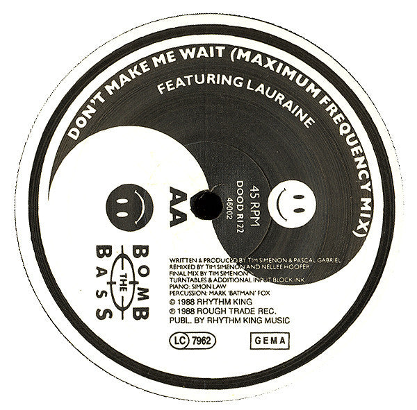 Bomb The Bass : Megablast Rap (12")