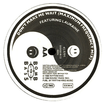 Bomb The Bass : Megablast Rap (12")