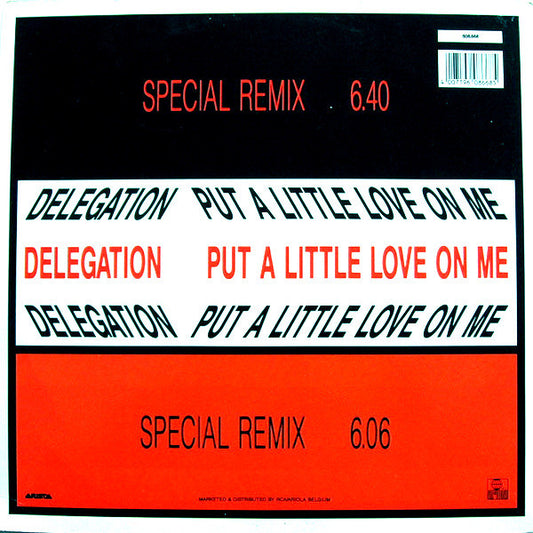 Delegation : Put A Little Love On Me (Special Remix) (12")