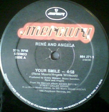 René & Angela : Your Smile (12")