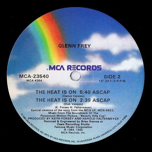 Glenn Frey : The Heat Is On (12")