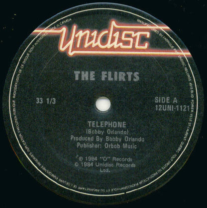 The Flirts : Telephone / Oriental Boy (Remix) (12")