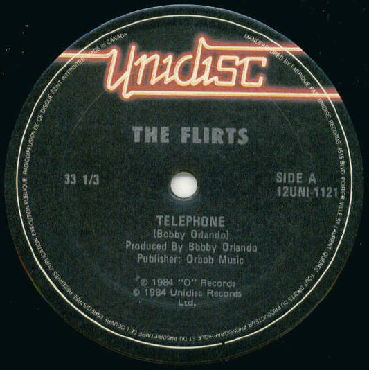 The Flirts : Telephone / Oriental Boy (Remix) (12")
