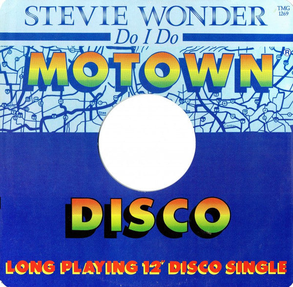 Stevie Wonder : Do I Do (12", Single)