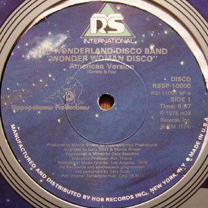 The Wonderland Disco Band* : Wonder Woman Disco (12")