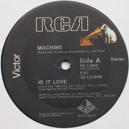 Machine : Is It Love (12", Single)