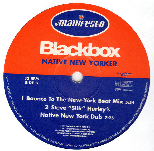 Blackbox* : Native New Yorker (12", Single)