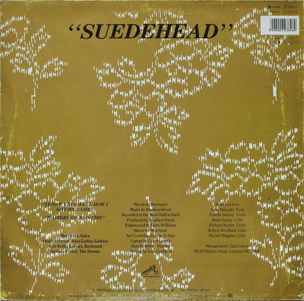 Morrissey : Suedehead (12", Single)