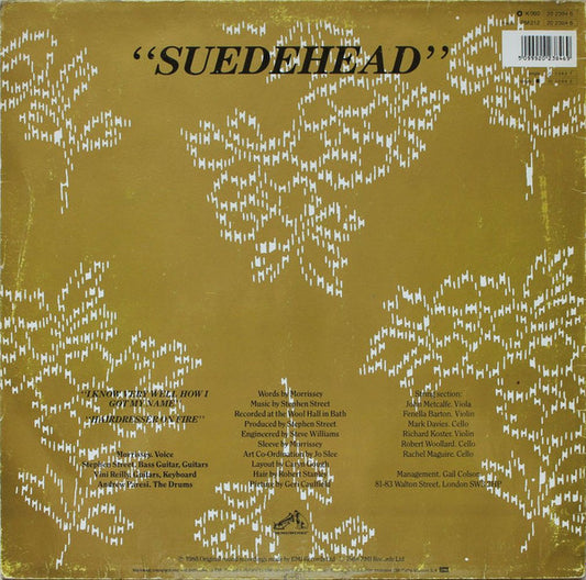 Morrissey : Suedehead (12", Single)