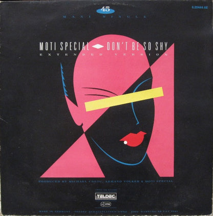 Moti Special : Don't Be So Shy (Extended Version) (12", Maxi, Gre)