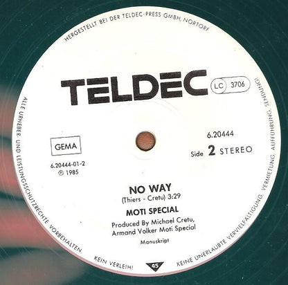 Moti Special : Don't Be So Shy (Extended Version) (12", Maxi, Gre)