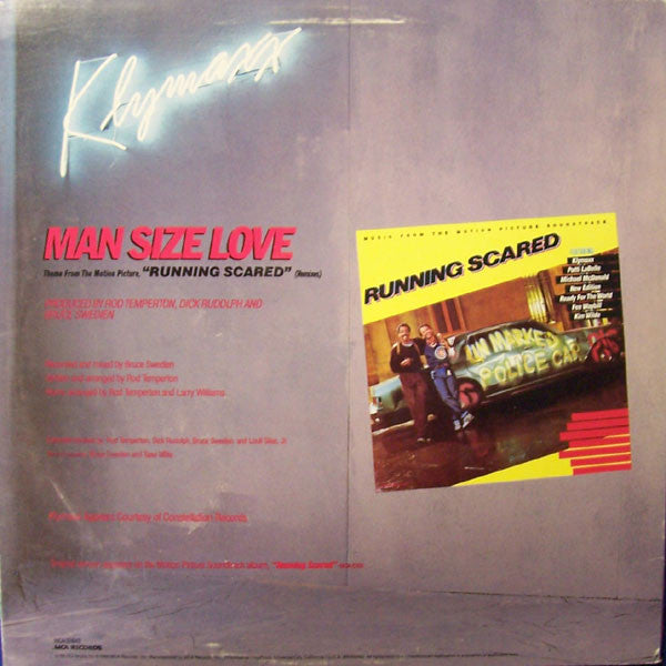 Klymaxx : Man Size Love (12", Single)