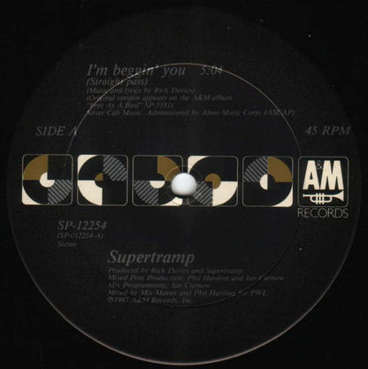 Supertramp : I'm Beggin' You (12")