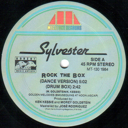 Sylvester : Rock The Box (12")