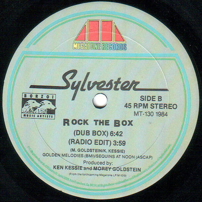 Sylvester : Rock The Box (12")