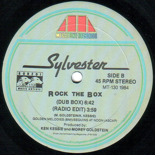Sylvester : Rock The Box (12")