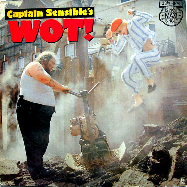 Captain Sensible : Wot! (12", Maxi)