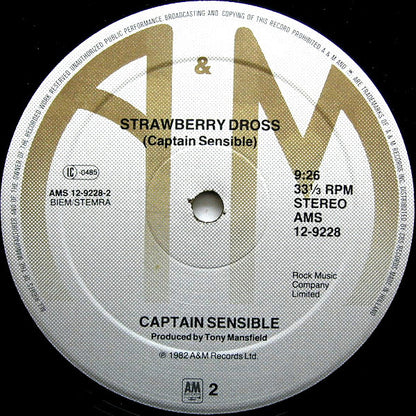 Captain Sensible : Wot! (12", Maxi)