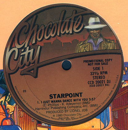 Starpoint : I Just Wanna Dance With You (12", Promo)