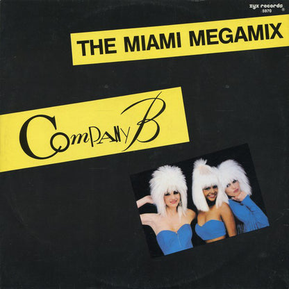 Company B : The Miami Megamix (12", Single, P/Mixed, Blu)