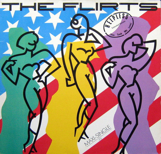 The Flirts : Helpless (You Took My Love) (Extended Version) (12", Maxi)